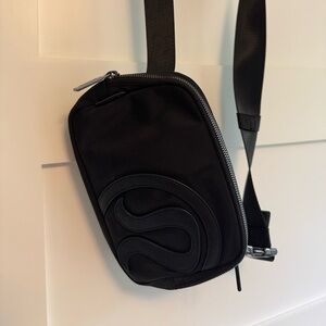 Lululemon Black Crossbody Belt Bag